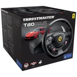 Thrustmaster T80 Ferrari 488 GTB Racing Wheel - Gaming Controller -Online-Shop für Videospiele 1010646 3 d