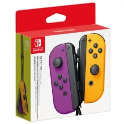 Switch Joy-Con 2er-Set Lila/Orange - Nintendo Zubehör