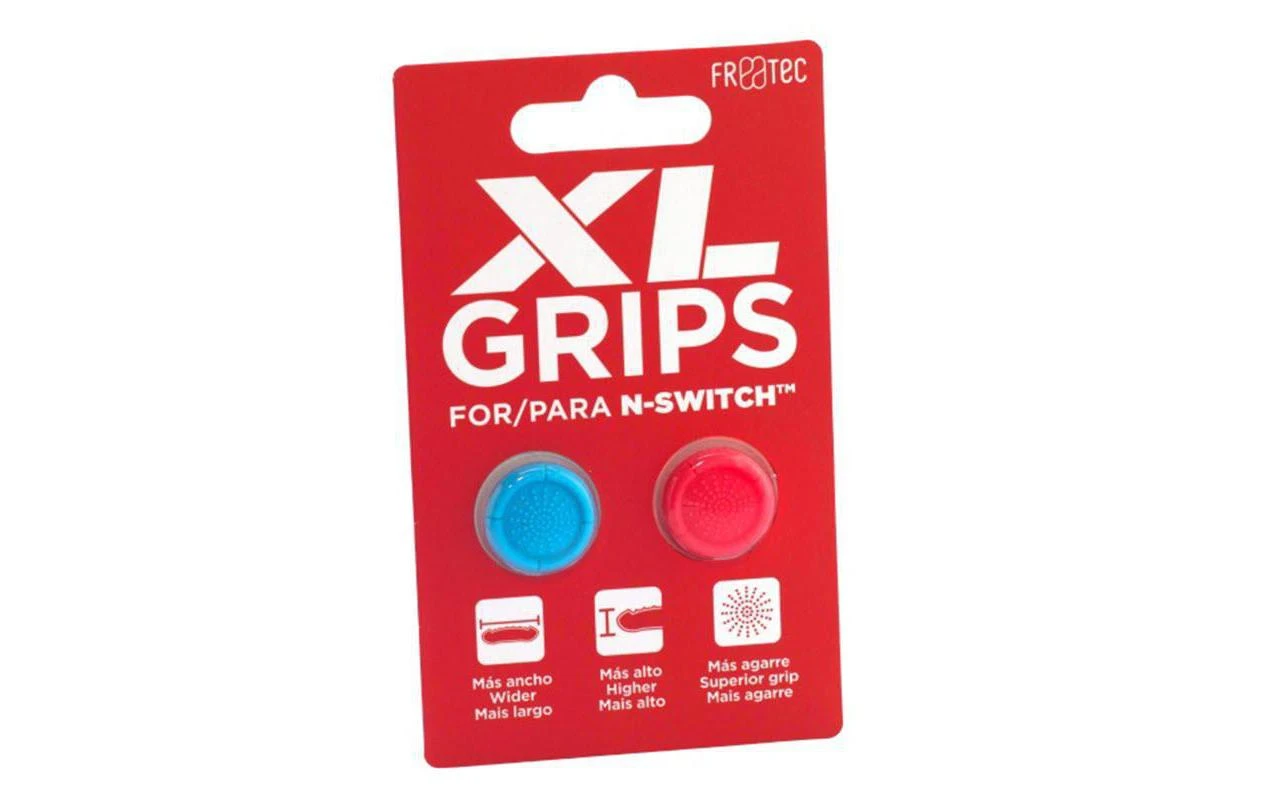 FR-TEC Thumbstick-Erweiterung Switch Thumb Grips Pro XL Blau/Rot - Gaming Controller 3 FR-TEC Thumbstick-Erweiterung Switch Thumb Grips Pro XL Blau/Rot - Gaming Controller