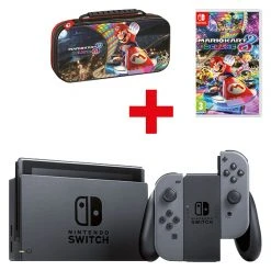 Mario Kart 8 FR Und Travel Case Mario Kart 8 Und Switch Grau - Nintendo Switch Bundles
