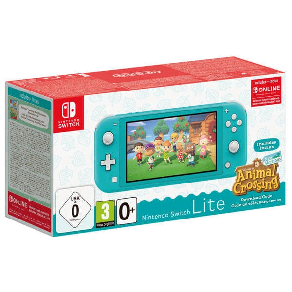 Switch Lite Türkis Animal Crossing Edi. - Nintendo Switch Konsole 3 Switch Lite Türkis Animal Crossing Edi. - Nintendo Switch Konsole