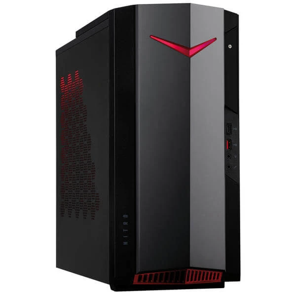 ACER Gaming Desktop PC Nitro N50-640 5EZ001 Grey/Red Intel Core I5, 16 GB RAM, 1 TB SSD, NVIDIA GeForce GTX 1650 - Gaming PC 4 ACER Gaming Desktop PC Nitro N50-640 5EZ001 Grey/Red Intel Core I5, 16 GB RAM, 1 TB SSD, NVIDIA GeForce GTX 1650 - Gaming PC – Bild 2