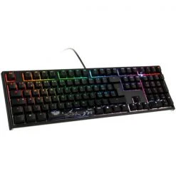 Ducky One 2 Backlit MX Blau Swiss Layout - DKON1808ST-CSZALAZT1 - Gaming Tastatur