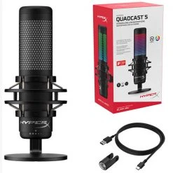 HyperX QuadCast S Schwarz - 4P5P7AA - Diverses Gaming Zubehör -Online-Shop für Videospiele 10750450 3 d 1