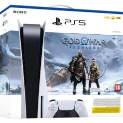 Sony Computer Entertainment Playstation 5 + God Of War + Dualsense PS5 Controller Midnight Black Bundle - Nintendo Switch Bundles -Online-Shop für Videospiele 10759067 2 d 1