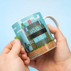 Paladone Kaffeetasse Minecraft Build A Level - Gaming -Online-Shop für Videospiele 1103910 3 5