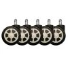 LC-Power Ersatzrollen Gaming Stuhlrollen 5er Set Weiss - Gaming Stuhl