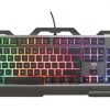 Trust Gaming Tastatur GXT 856 Torac - Gaming Tastatur