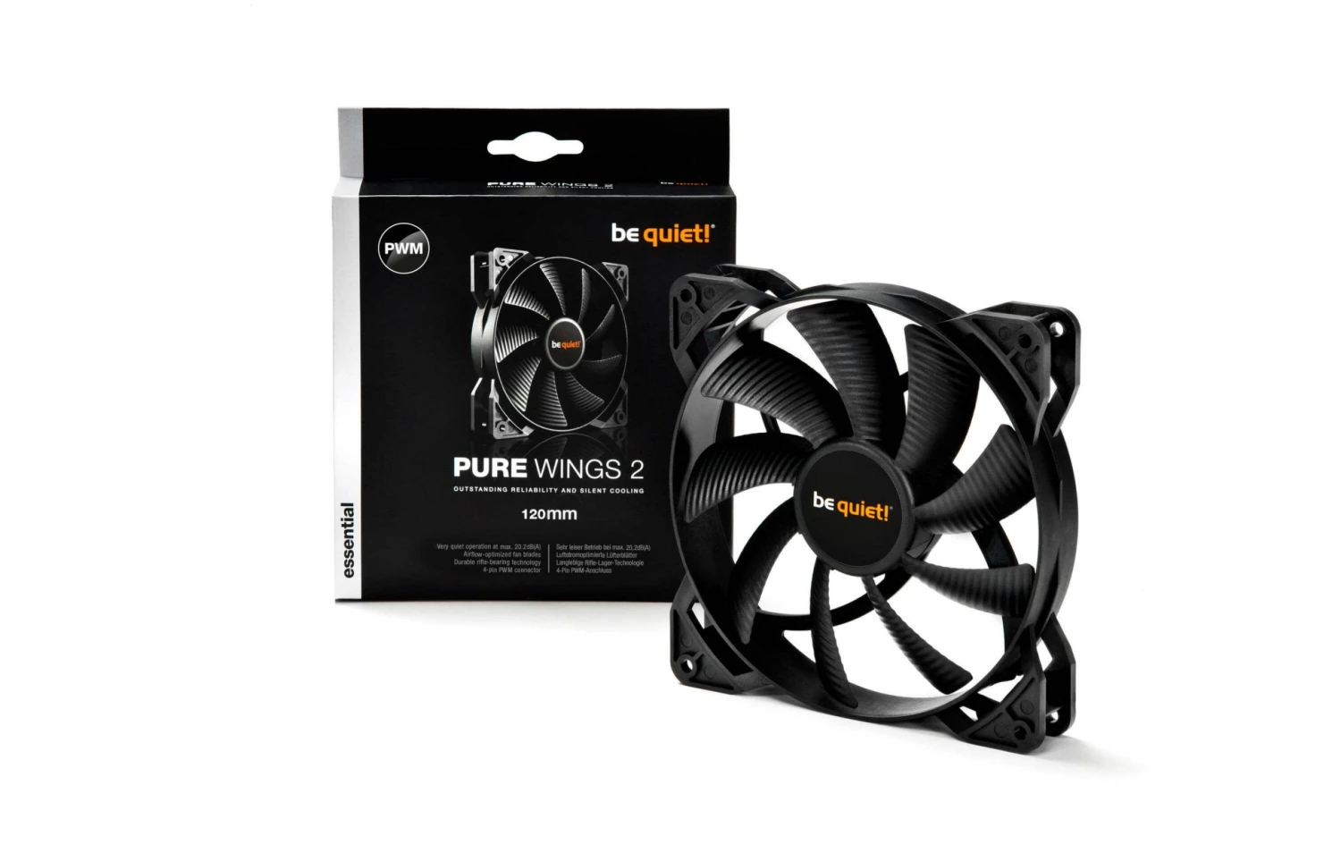 Be Quiet! PC-Lüfter Pure Wings 2 120mm PWM - PC Lüfter 5 Be Quiet! PC-Lüfter Pure Wings 2 120mm PWM - PC Lüfter – Bild 3