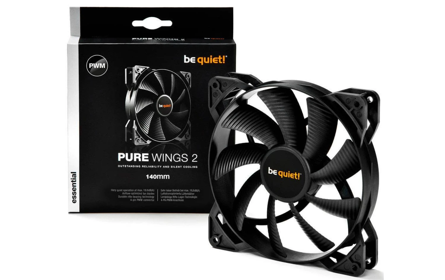 Be Quiet! PC-Lüfter Pure Wings 2 140mm PWM - PC Lüfter 3 Be Quiet! PC-Lüfter Pure Wings 2 140mm PWM - PC Lüfter