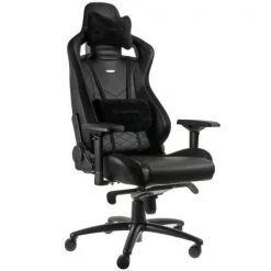 Noblechairs EPIC Gaming Stuhl Schwarz - NBL-PU-BLA-002 - Gaming Stuhl