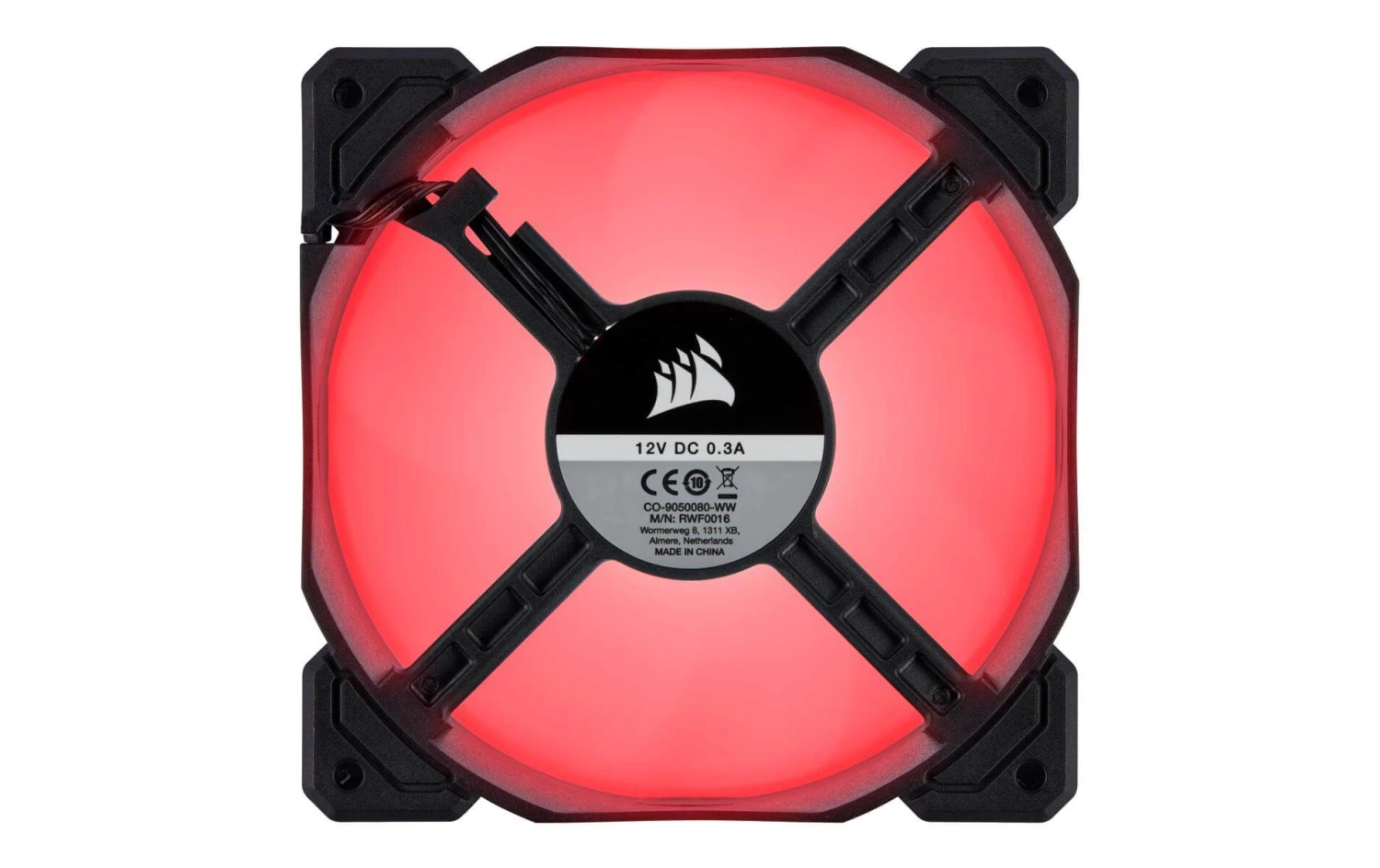 Corsair PC-Lüfter AF120 LED (2018) Rot - PC Lüfter 5 Corsair PC-Lüfter AF120 LED (2018) Rot - PC Lüfter – Bild 3