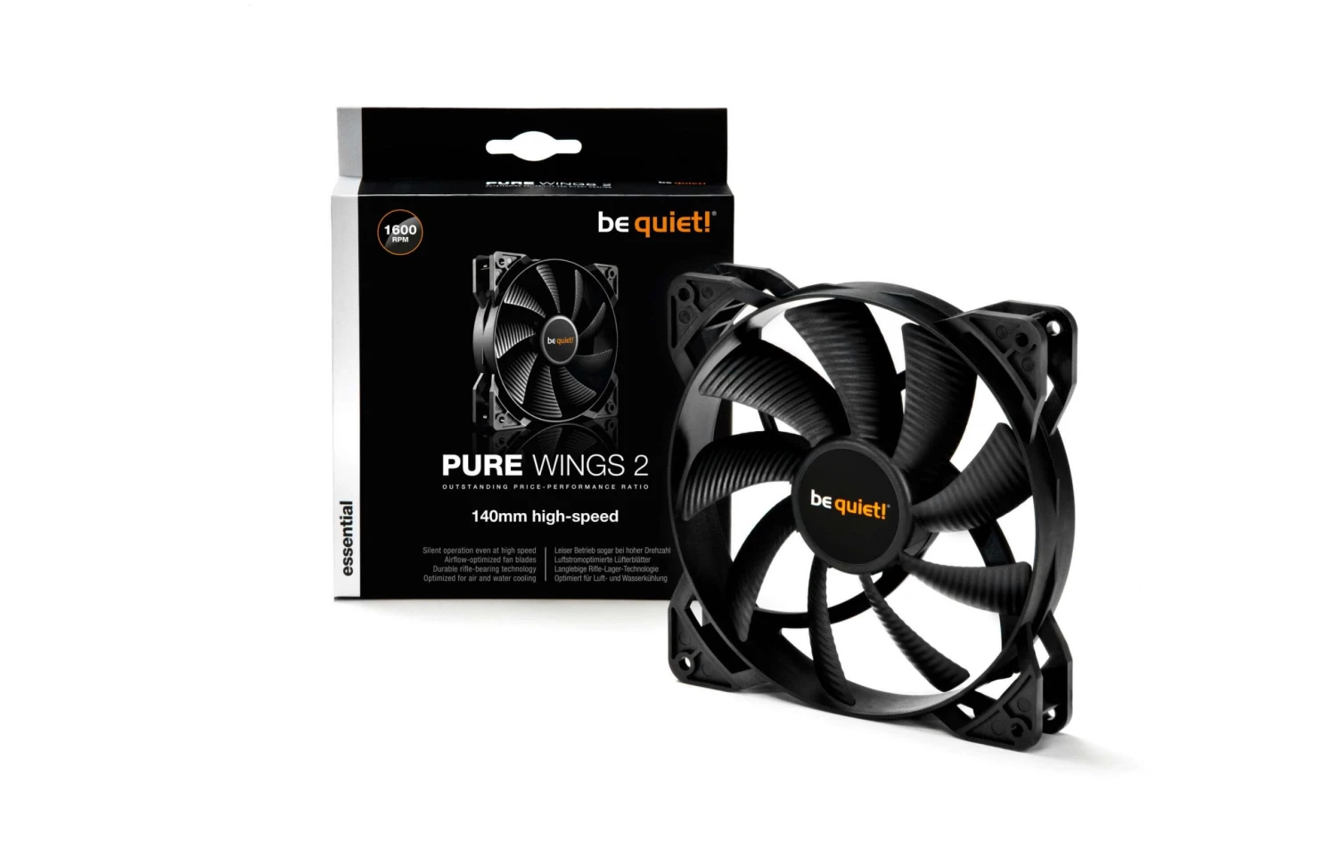 Be Quiet! PC-Lüfter Pure Wings 2 140mm High-speed - PC Lüfter 5 Be Quiet! PC-Lüfter Pure Wings 2 140mm High-speed - PC Lüfter – Bild 3